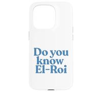 Do You Know El-Roi? God's omniscience. Roi means Shepard.Joy Case for iPhone 15 Pro
