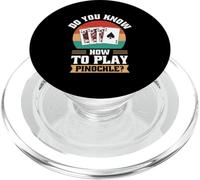Do You Know How To Play Pinochle Design Playing Card Games PopSockets PopGrip for MagSafe