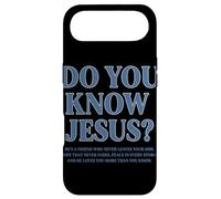 Do You Know Jesus Christian Faith Scripture Bible Verse Case for iPhone Air