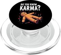 Do You Know Karma - Spooky Cute Humor PopSockets PopGrip for MagSafe