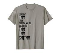 Do You Know The Muffin Man? DYKTMM? Funny Humor Quote T-Shirt