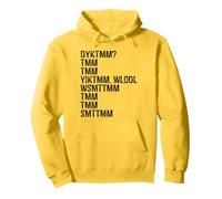 Do You Know The Muffin Man DYKTMM Funny Nostalgia Quote Pullover Hoodie
