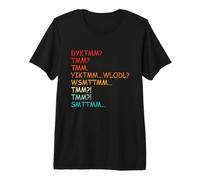 Do You Know The Muffin Man Funny DYKTMM Premium T-Shirt