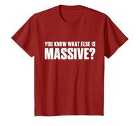 Do You Know What Else Is Massive? Low Taper Fade Energy T-Shirt