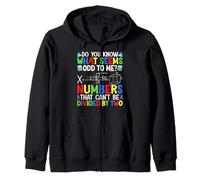 Do You Know What Seems Odd To Me? Numbers That Can't Be Divi Zip Hoodie