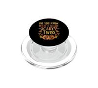Do You Know What's Really Scary? Funny Halloween Pregnancy PopSockets PopGrip for MagSafe