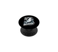 Do You Like to Beloogie Beluga Whale Ocean Pun PopSockets Adhesive PopGrip