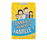 Do you really know your family? A fun family card game with interesting topics for discussion and crazy challenges, for kids aged 8 and up, teens and parents