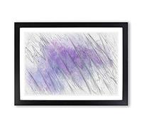 Do You Remember in Abstract Framed Print | A2 Black Framed Wall Art | Ready to Hang | Abstract Fantasy Picture | Living Room Bedroom Lounge Office