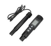 DO9100 Portable Dissolved Oxygen Meter, 0.0-40.0mg/L, Support Single Point or 2 Point Automatic Calibration, Digital Display DO Meter Water Quality Monitor with Temperature Detector(Standard)