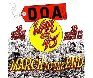 DOA - WAR ON 45 COLORED VINYL - Vinyl Record - E4z
