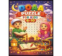 DOAA PUZZLE FOR KIDS 6-10: Fun Islamic Word Search Activities (ISLAMIC PUZZLES)