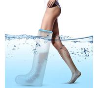 DOACT Waterproof Cast Cover for Ankle Showering Swim Bathe, Seal Watertight Plaster Bandage, Cast Protector Keeps Casts Bandage Dry for Broken Leg, Foot, Finger Wound Fits Women Men Adult (78cm)