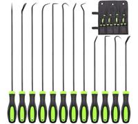 Doaho 12PCS Automotive Hook and Pick Tool Set,Long & Mini Precision Puller Remover Tool Kit for Auto O-Ring,Seal & Gasket Removal,Mechanic Professional Tools,Car Repair Essentials