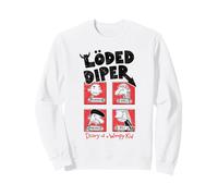 DOAWK Loded Diper Band Photo Grid Funny Book Series Sweatshirt