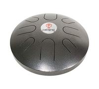 DOBANI 12-Inch 8-Note Steel Tongue Drum, Akebono Tuning - Antique Silver