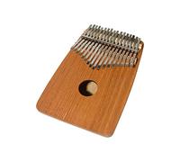 DOBANI 17-KEY KALIMBA THUMB PIANO W/ROUNDED BACK - RED CEDAR