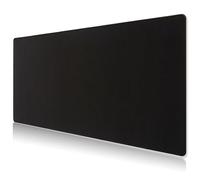 DOBAOJIA Black Gaming Mouse Pad XL 27.56” x 11.81”, Black Desk Pad, Pad for Keyboard and Mouse, Computer Desk Pad, Spill-Proof Surface and Anti-Skid Base 70 x 30cm