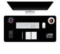 DOBAOJIA Large Desk Pad XXXXL, Desk Mat, Desk Protector, Writing Pad for Laptop/Keyboard/Mouse, Waterproof PU Leather + Suede Non-Slip 120 x 43 cm