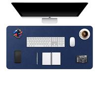 DOBAOJIA Large Desk Pad XXXXL, Desk Mat, Desk Protector, Writing Pad for Laptop/Keyboard/Mouse, Waterproof PU Leather + Suede Non-Slip 120 x 43 cm