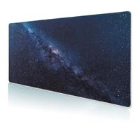 DOBAOJIA Mouse Pad Gaming XL 27.6” x 11.8”, Galaxy Mouse Pad, Keyboard and Mouse Mat, Computer Desk Pad, spill-proof surface and anti-skid base 70 x 30cm