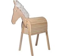 dobar 94325FSCe Large Play, Natural-Coloured Vaulting Horse for Children, 108 x 48 x 137 cm, Gr. M Amadeus