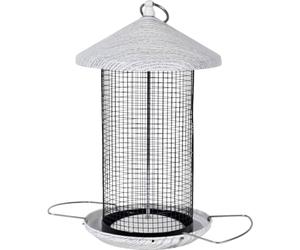 dobar Designer Metal Feeder Heavy Duty Hanging Wild Bird Feeder