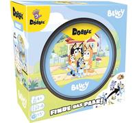 Dobble Bluey | Fast reaction game with motifs from the Bluey universe for 2-8 players, 15 minutes, card game from 4 years