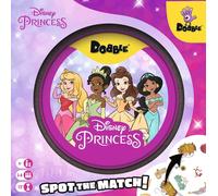 Asmodee | Dobble Disney Princess | Fun Family Card Game | Fast-Paced Observation Game | 15 Min Playtime | 2-8 Players | Ages 6 and up | Tin Box & 55 Cards