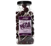 Dobbsonns Mega Lollies - Classic & Novelty Flavours in a Jar-Discover Our Extensive Range of Bulk Lollipops (Grape Mega Lollies Jar)