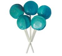 Dobbsonns Mega Lollies - Wide Range of Flavours & Sizes, Including Classic & Unique Varieties (Pack of 45, Blue Raspberry Mega Lollies)