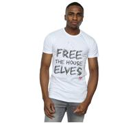 Harry Potter Men's Dobby Free The House Elves T-Shirt Medium White