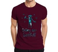 Dobby the Drinking Elf Harry Potter Gift Funny Party Fan Gag Men's T-Shirt, burgundy, XXL
