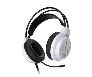 Dobe TP5-3592 Black&White 3.5MM Headphones - Compatible with P5/P4/PC/XBOX Series Controller/Switch Console (Black and White)