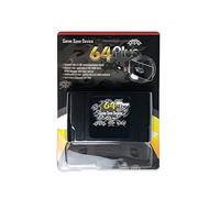 DOBEGIN ED64 Plus 64 Bit Retro 340 in 1 Game Card Cartridge with Game Save Device for N64 ED64 Video Game Console NTSC & PAL Support - Black