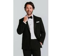 Dobell Men's Black Shawl Lapel Tuxedo Jacket | Size: 56L Dobell Black 56L
