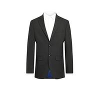 Dobell Mens Black Suit Jacket Regular Fit 2 Button-40S