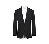 Dobell Mens Black Tuxedo Dinner Jacket Slim Fit Satin Shawl Lapel-36S