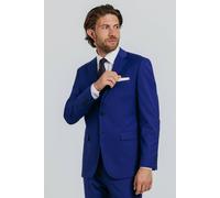 Dobell Men's Bright Blue 2 Piece Suit | Size: 48R Dobell Bright Blue 48R