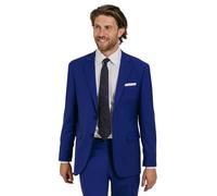 Dobell Mens Bright Blue Suit Jacket Regular Fit-44R