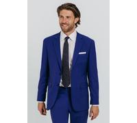 Dobell Men's Bright Blue Suit Jacket | Size: 44S Dobell Bright Blue 44S