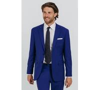 Dobell Men's Bright Blue Suit Jacket | Size: 48R Dobell Bright Blue 48R