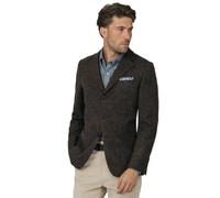 Dobell Mens Brown Tweed Jacket Regular Fit Prince of Wales Check Patch Pockets-60R