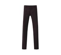 Dobell Mens Burgundy Suit Trousers Regular Fit-38S