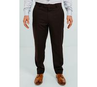 Dobell Men's Burgundy Suit Trousers | Size: 40R Dobell Burgundy 40R