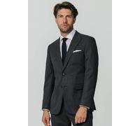Dobell Men's Charcoal Puppytooth Check Suit Jacket | Size: 44S Dobell Charcoal 44S