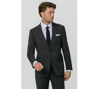 Dobell Men's Charcoal Windowpane Suit Jacket | Size: 42R Dobell Charcoal 42R