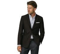 Dobell Mens Dark Brown Moleskin Jacket Regular Fit 100% Cotton-40R