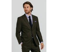 Dobell Men's Dark Green Twill 2 Piece Suit | Size: 40R Dobell Dark Green 40R