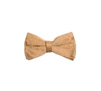 Dobell Mens Gold Paisley Velvet Bow Tie Pre-Tied
